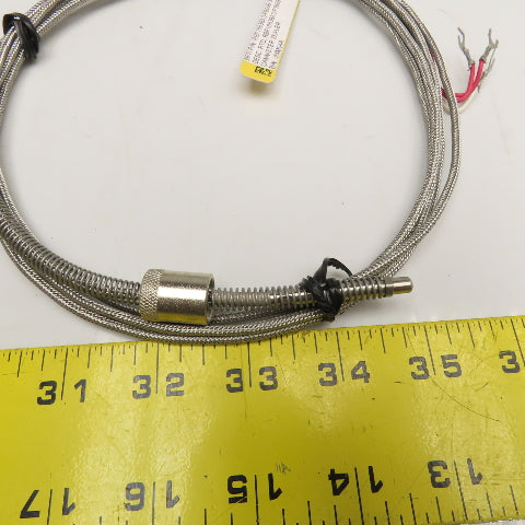 Pyromation RBF1853BA3-FB096-3 Spring Adjustable RTD Immersion Temp Sensor