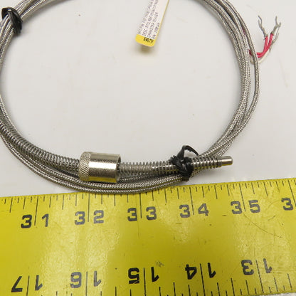 Pyromation RBF1853BA3-FB096-3 Spring Adjustable RTD Immersion Temp Sensor