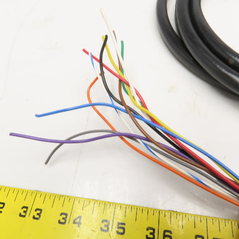 201-0103 16 AWG 11C W/ Gr. Sonic Welder Cable Assembly Bendix 28-18 12 Pin 11'