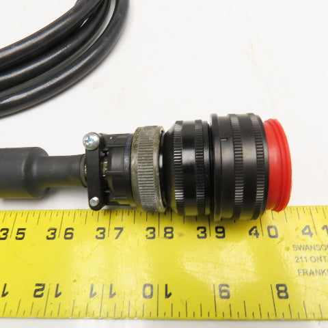 201-0103 16 AWG 11C W/ Gr. Sonic Welder Cable Assembly Bendix 28-18 12 Pin 11'