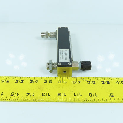 Gilmont GF-6341-1135 Accucal Laboratory Flowmeter 200PSIG Size 135 With Valve