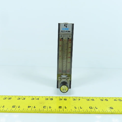 Gilmont GF-6341-1135 Accucal Laboratory Flowmeter 200PSIG Size 135 With Valve