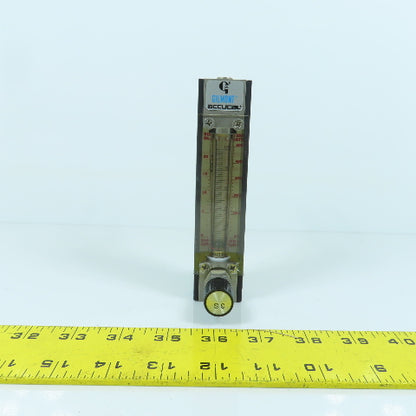 Gilmont GF-6341-1135 Accucal Laboratory Flowmeter 200PSIG Size 135 With Valve