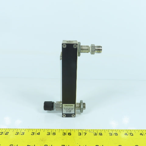 Gilmont GF-6341-1135 Accucal Laboratory Flowmeter 200PSIG Size 135 With Valve