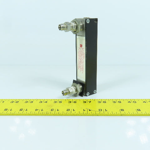 Mateson J1-4Y201-J209 FM-1000 Compact Flowmeter Stainless Steel