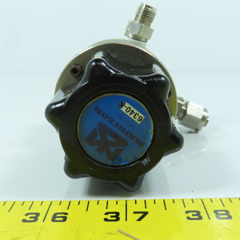 Matheson 6340-K Stainless Steel Pressure Regulator Valve