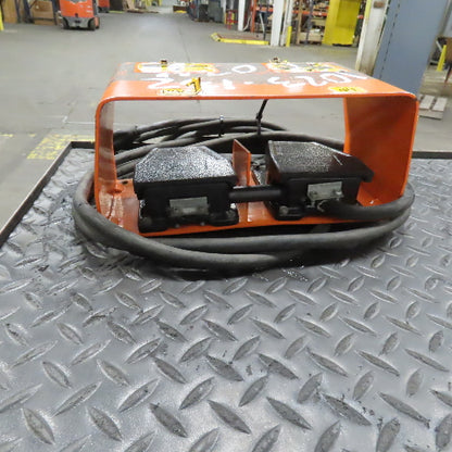 Presto XS24-10 1000 LB Electric Scissor Lift Turn Table 115/230V W/Ramp & Brake 1Ph