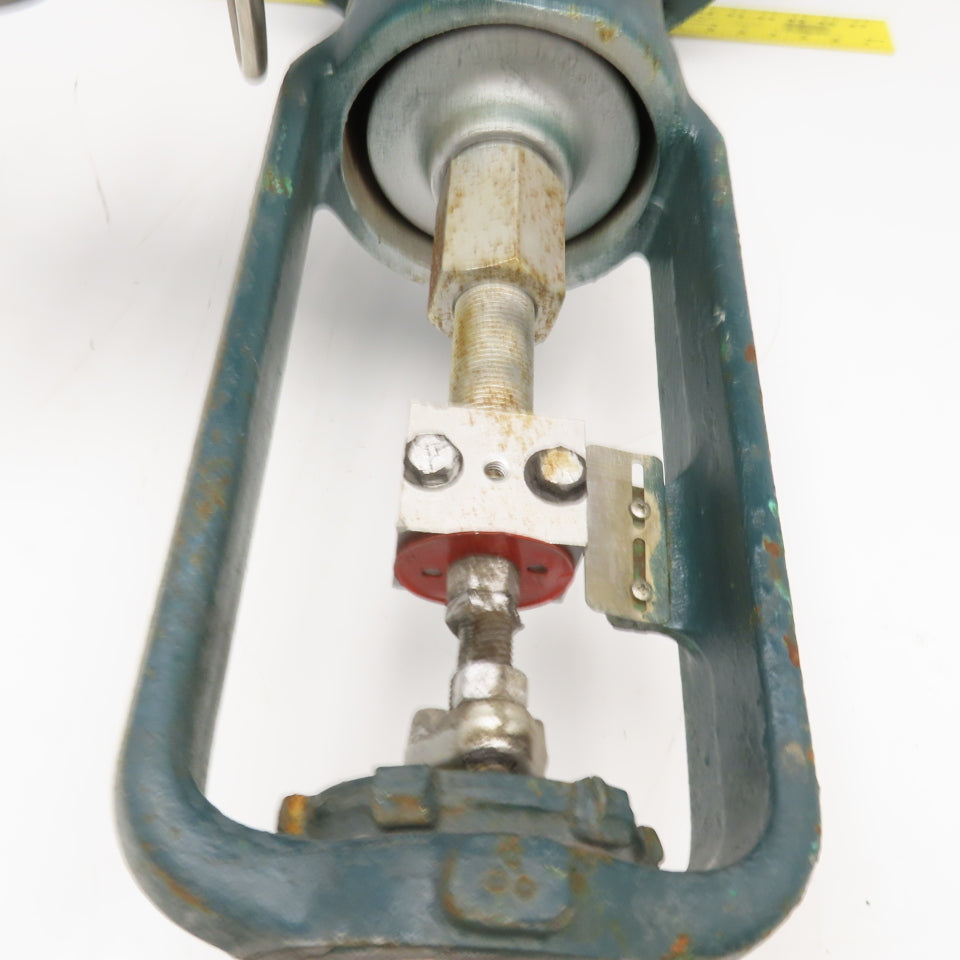 Fisher 667-EC 3" Flange Mount Stainless Steel Globe Valve 50VDC 150PSI Actuator