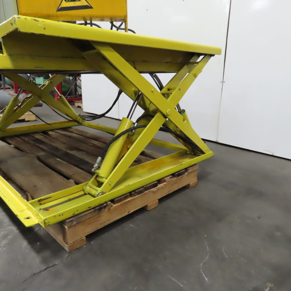 ATI ZLLPF4448E 2000 LB Zero-Low Drive On Scissor Lift Table 230/460V 55 x 62"
