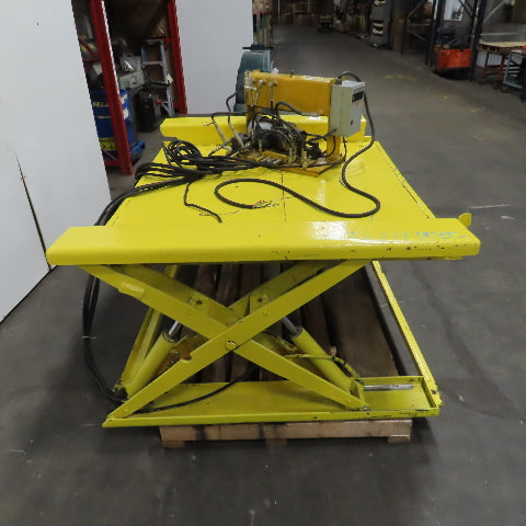 ATI ZLLPF4448E 2000 LB Zero-Low Drive On Scissor Lift Table 230/460V 55 x 62"