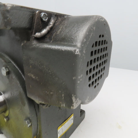 Baldor SVF-350-20-0-D 20:1 Ratio Right Angle Gear Reducer 87.5RPM 3.89Hp Max