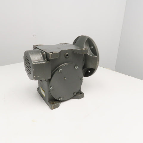 Baldor SVF-350-20-0-D 20:1 Ratio Right Angle Gear Reducer 87.5RPM 3.89Hp Max