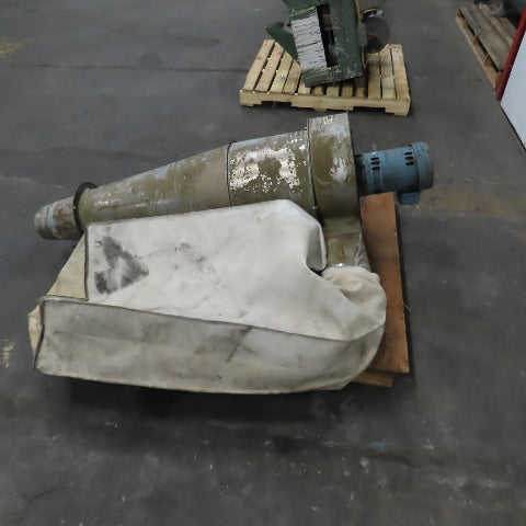 Torit 19-FM-55 2HP Cyclone Dust Collector 6" W/Bag 230/460V 3460RPM 3PH