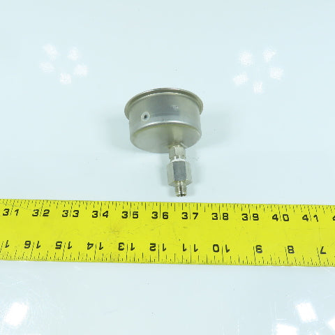 Haenni 0 To 15 PSI 0 to 1 Bar Stainless Steel Pressure Gauge