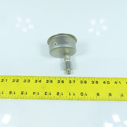 Haenni 0 To 15 PSI 0 to 1 Bar Stainless Steel Pressure Gauge