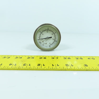 Haenni 0 To 15 PSI 0 to 1 Bar Stainless Steel Pressure Gauge