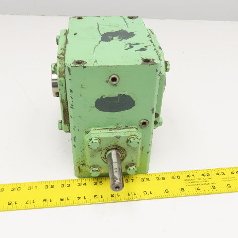 Grove Gear H1262 10:1 Ratio 175RPM Output Dual Output Thru Shaft Input Gearbox