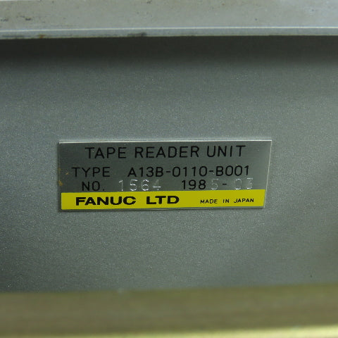 Fanuc A13B-0110-B001 Tape Reader Unit W/ A20B-1001-005