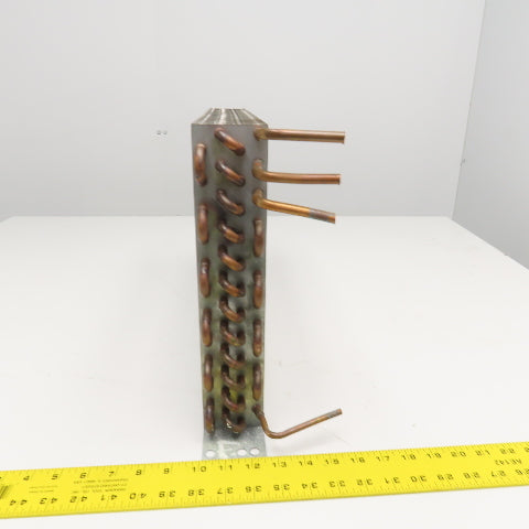 18" x 12" x 2-1/2" Finned Radiator Aftercooler Thermo Fisher ULT2586-4-D48