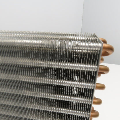 18" x 12" x 2-1/2" Finned Radiator Aftercooler Thermo Fisher ULT2586-4-D48