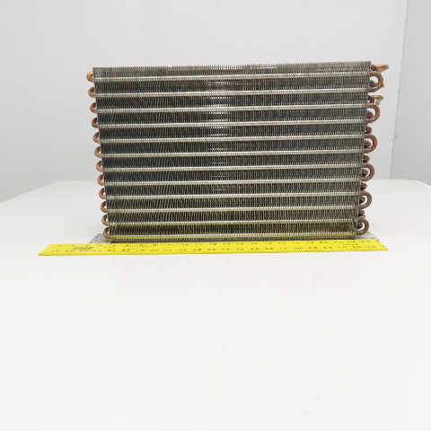 18" x 12" x 2-1/2" Finned Radiator Aftercooler Thermo Fisher ULT2586-4-D48