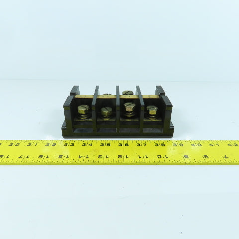 Kasuga TC200 600V Power Distribution Terminal Block 4-Port