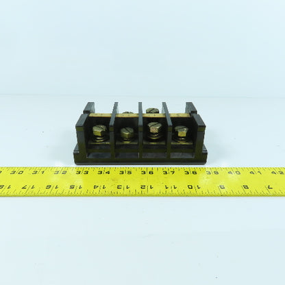 Kasuga TC200 600V Power Distribution Terminal Block 4-Port