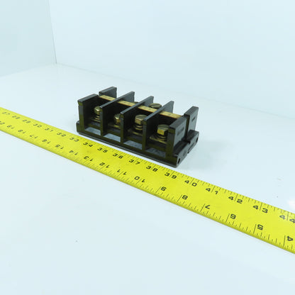 Kasuga TC200 600V Power Distribution Terminal Block 4-Port