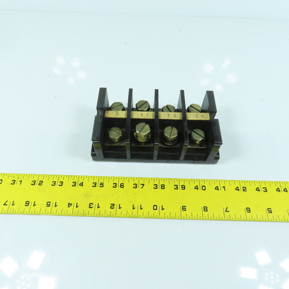 Kasuga TC200 600V Power Distribution Terminal Block 4-Port