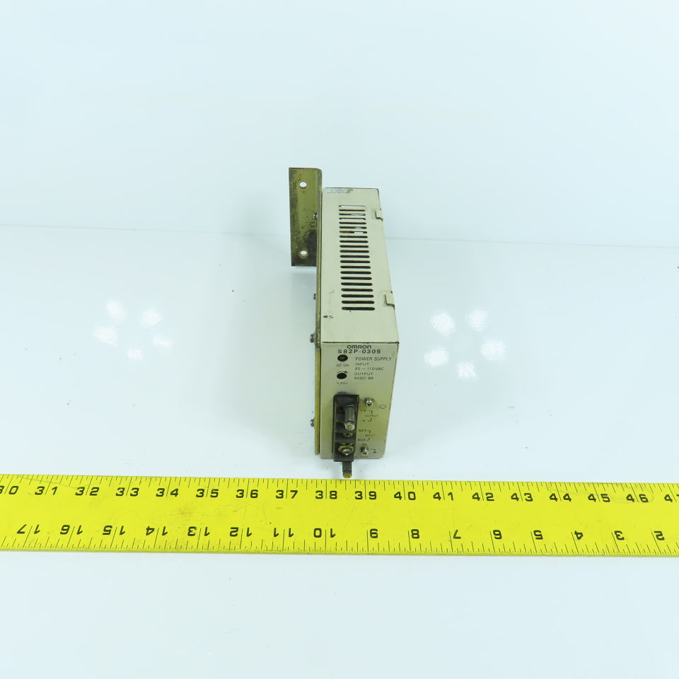 Omron S82P-0305 5V DC 6A Output Power Supply 85-110V AC Input