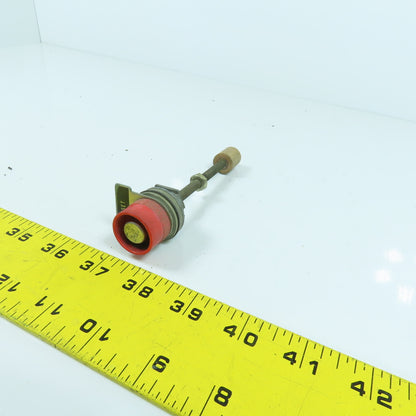 Starter Contactor Reset Plunger Switch Button 3-3/4" Depth