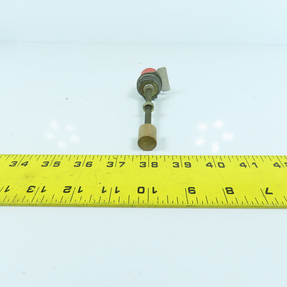 Starter Contactor Reset Plunger Switch Button 3-3/4" Depth