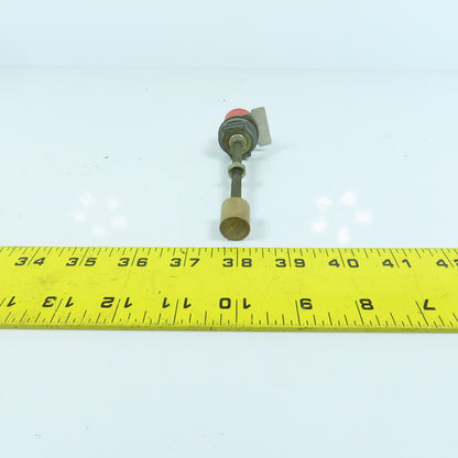 Starter Contactor Reset Plunger Switch Button 3-3/4" Depth