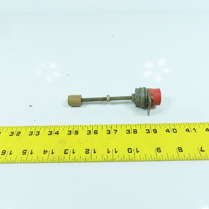 Starter Contactor Reset Plunger Switch Button 3-3/4" Depth