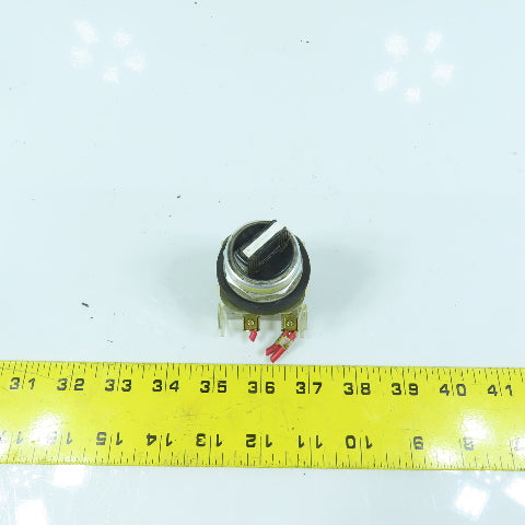 Allen Bradley 800T-J2 2-Position Selector Switch 600V Nema Type 4, 13,