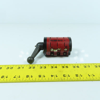 EEC Controls VN163T29214 Heavy Duty 2-Position Cam Switch 600V