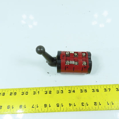 EEC Controls VN163T29214 Heavy Duty 2-Position Cam Switch 600V