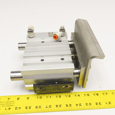 AMC MGPM63-75Z 63mm Bore 75mm Stroke Guided Pneumatic Cylinder