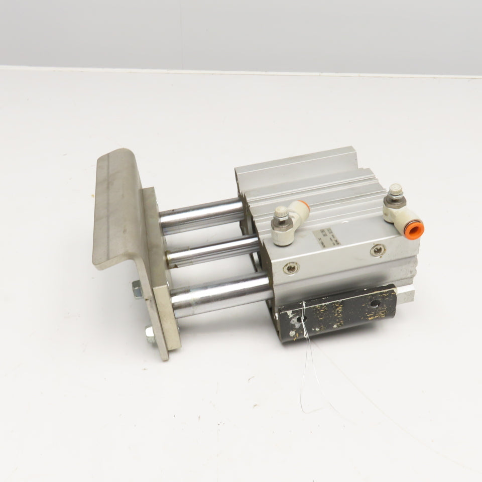AMC MGPM63-75Z 63mm Bore 75mm Stroke Guided Pneumatic Cylinder