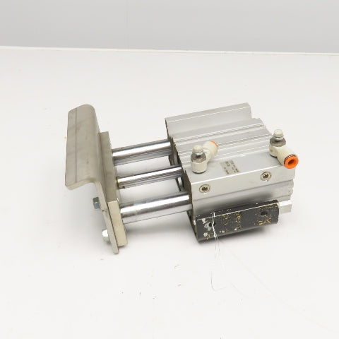 AMC MGPM63-75Z 63mm Bore 75mm Stroke Guided Pneumatic Cylinder