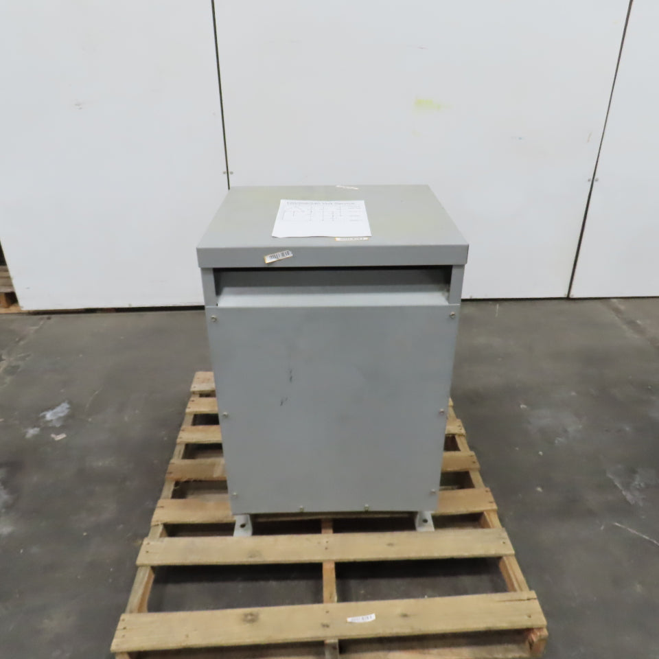 Federal Pacific T43T30 480V Pri 240/120 Sec 30kVa 3Ph Type 3R Transformer