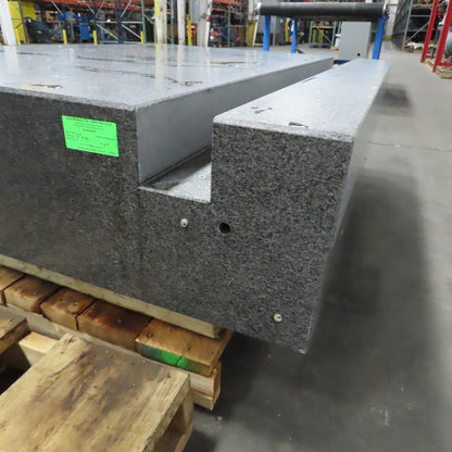 72" x 54" x 14" Thick Granite Surface Plate Inspection Table W/Base From LKG-80