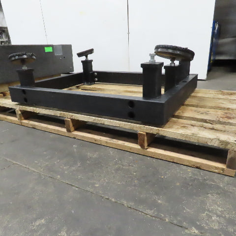 72" x 54" x 14" Thick Granite Surface Plate Inspection Table W/Base From LKG-80
