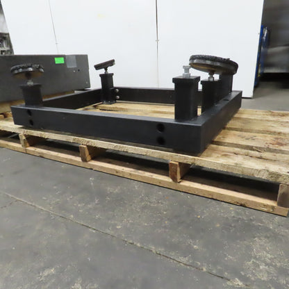 72" x 54" x 14" Thick Granite Surface Plate Inspection Table W/Base From LKG-80