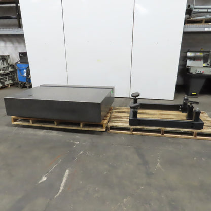 72" x 54" x 14" Thick Granite Surface Plate Inspection Table W/Base From LKG-80