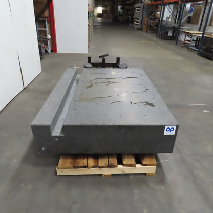 72" x 54" x 14" Thick Granite Surface Plate Inspection Table W/Base From LKG-80