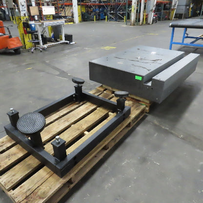 72" x 54" x 14" Thick Granite Surface Plate Inspection Table W/Base From LKG-80