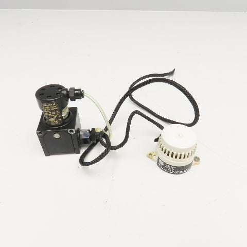 Enots 04 0140 02 000 10-150 PSI 3A 230VAC Pressure Switch W/ Alarm