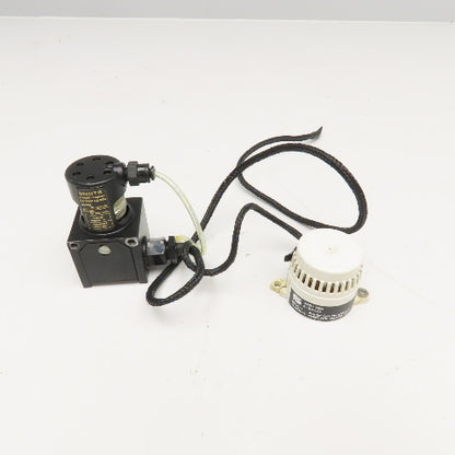 Enots 04 0140 02 000 10-150 PSI 3A 230VAC Pressure Switch W/ Alarm
