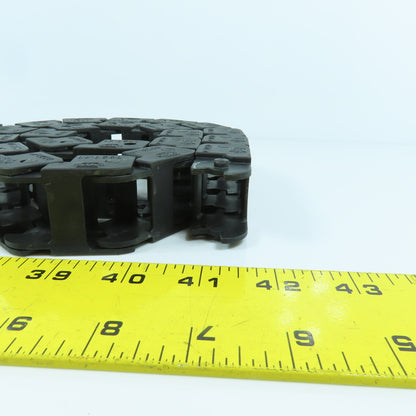 Okso 0320.40 32" & 28-1/2" Long Cable Carrier Energy Chain 18mm x 24mm ID Lot/2